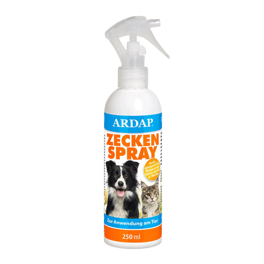 ARDAP Zeckenspray: Effektiver Schutz für Hunde und Katzen